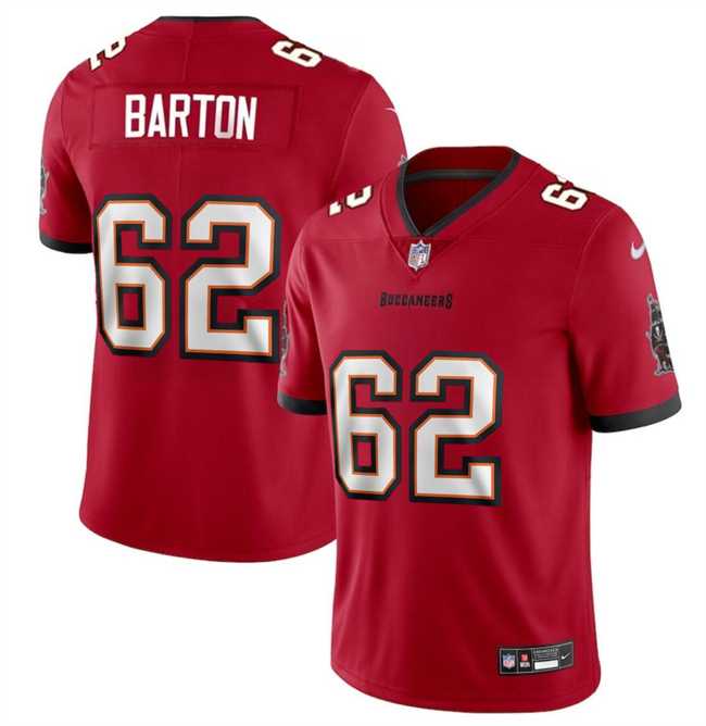 Men & Women & Youth Tampa Bay Buccaneers #62 Graham Barton Red 2024 Draft Vapor Limited Stitched Jersey,We sell and wholesale Men & Women & Youth Tampa Bay Buccaneers #62 Graham Barton Red 2024 Draft Vapor Limited Stitched Jersey on line form chian!